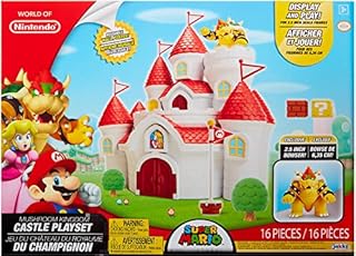 Nintendo Mushroom Kingdom Castle Playset mario_brothers Deluxe Feature