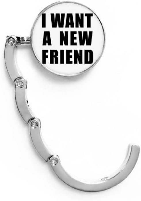 DIYthinker I Want A New Friend Table Hook Decorative Clasp Extension Foldable Hanger
