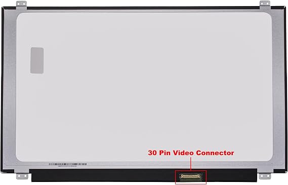 Wikiparts* NEW 15.6'' LED LCD SCREEN COMPATIBLE FOR B156XTN04.0 LAPTOP MATTE DISPLAY PANEL WITH 30 PIN CONNECTOR