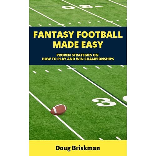 Fantasy Football Made Easy Audiolibro Por Doug Briskman arte de portada