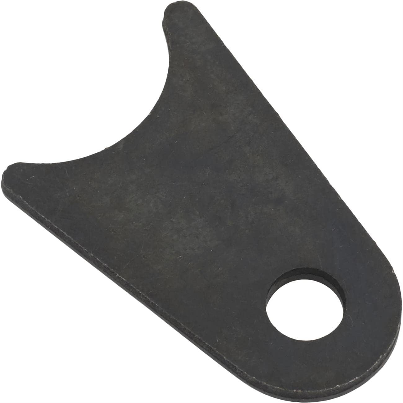 Speedway Motors Weld-On Chassis Tabs for Suspension & Fabrication, 2-1/4 Inch Steel Tabs with 1/2 Inch Mounting Hole, 3/16 Inch Steel Construction, Pack of 5