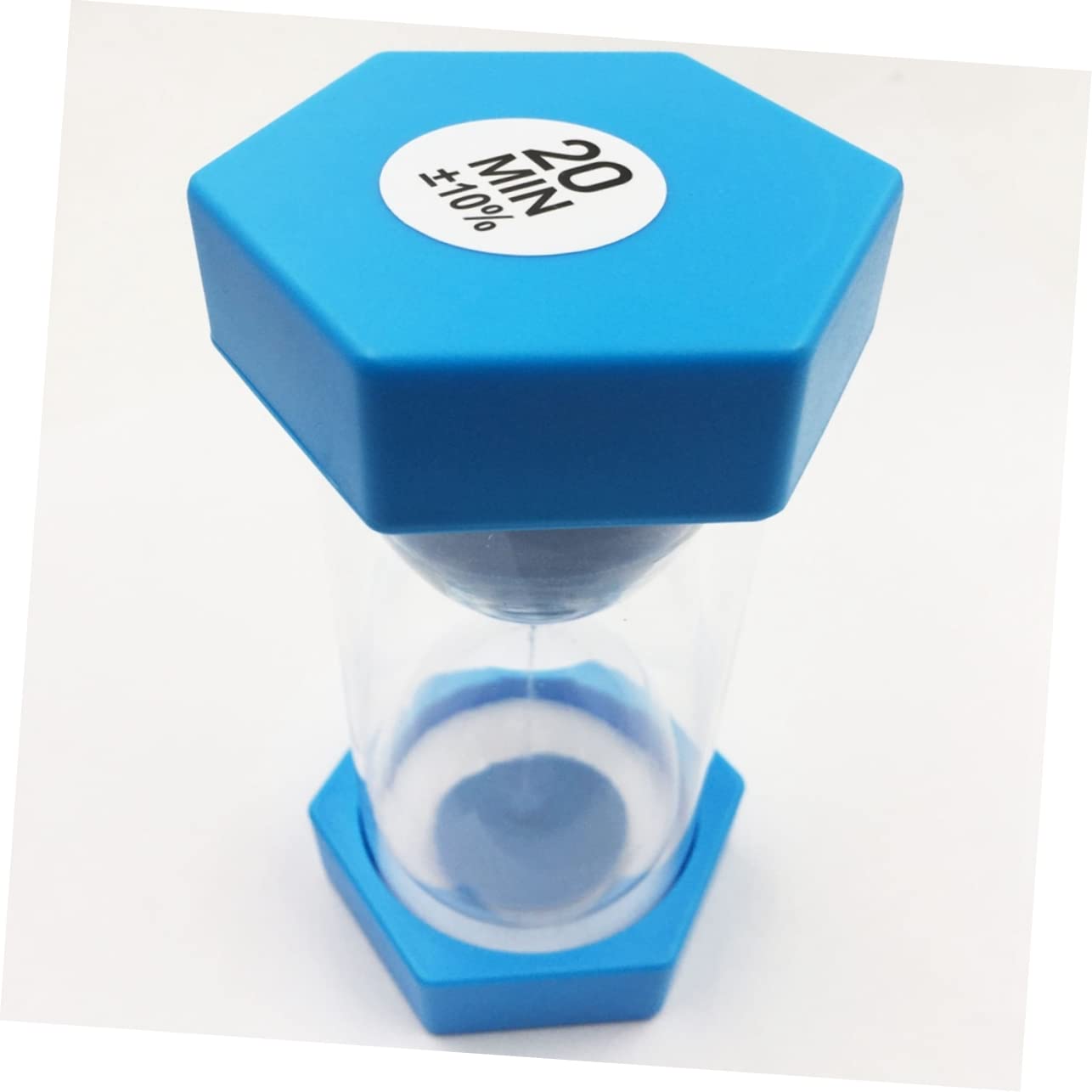 MAGICLULU 2 Relojes De Arena para Niños con Temporizador Visual De 20 Piezas para Niños Y Niñas con Luz Decorativa Hexagonal.