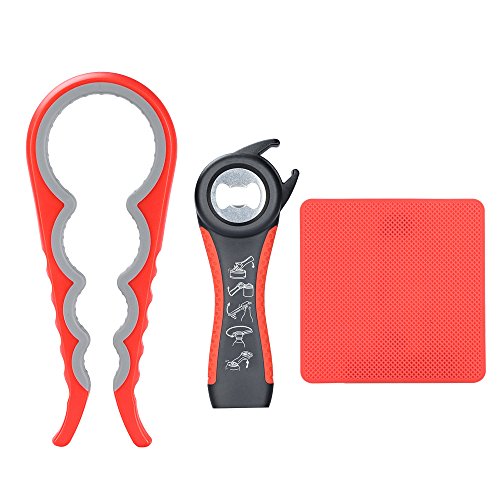 Otstar Glasöffner Flaschenöffner und Ringzugdosenöffner zum Öffnen von...