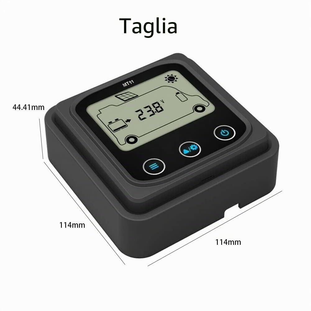 EPEVER® MT11 Misuratore Remoto Misuratore Remoto con Display LCD per Regolatore di Carica Solare per la Serie DuoRacer - MT11