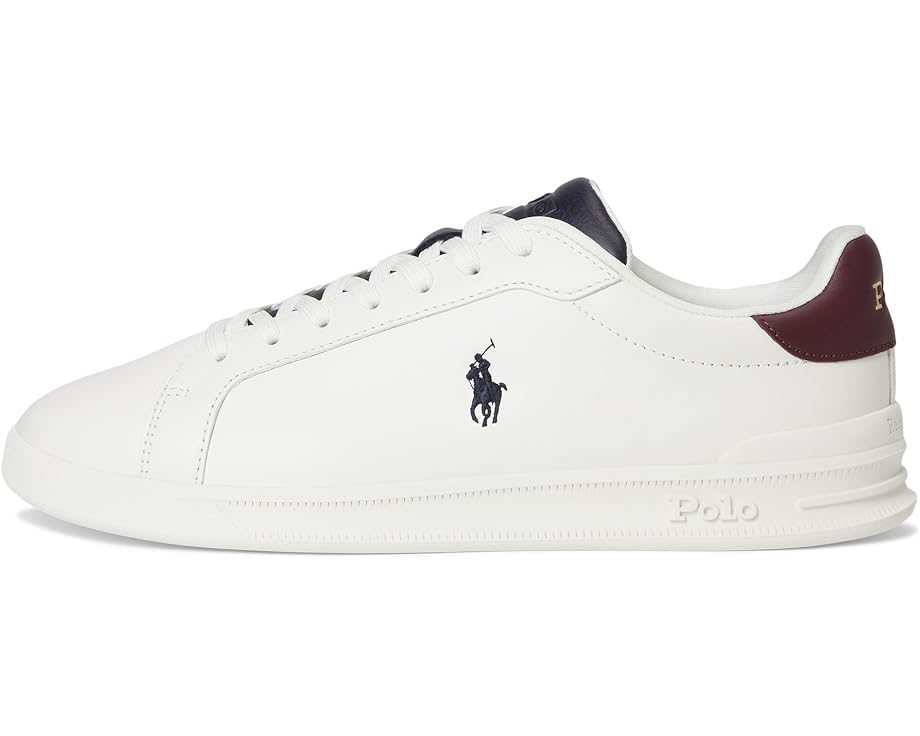 Polo Ralph Lauren Heritage Court II Nappa Leather Sneakers - Left View