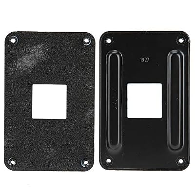 AM4 Backplane, CPU Heatsink Bracket Backplane Backplate Back Sheet Iron Plate for AM4, AM4 Backplane Back Black