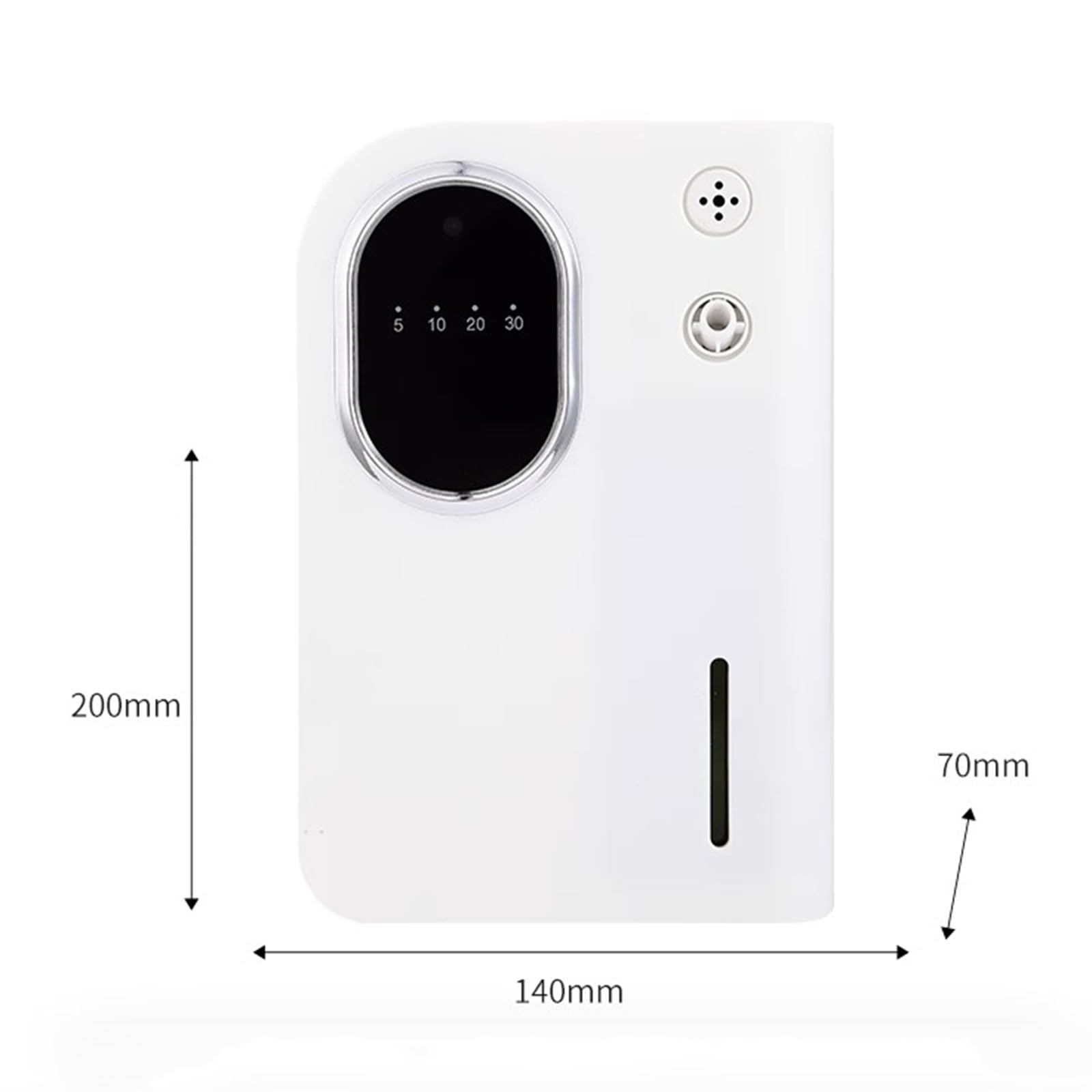 Máquina De Aromaterapia Inteligente, Difusor De Aroma para Toda La Casa Sin Agua, con Tecnología De Nebulización, Configuraciones De Sincronización De 4 Engranajes