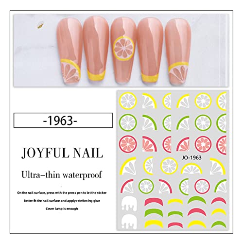 Adeiger per Unghie da Frutta a 6 Fogli Estivi