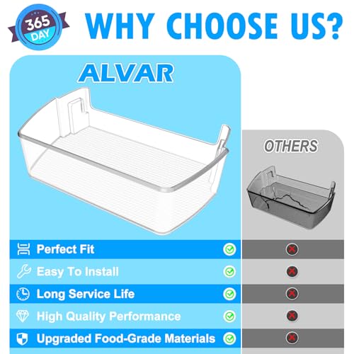 ALVAR MAN63948504 Refrigerator Door Bin for LG Refrigerator Door Shelf by ALVAR - Used condition - Image 7
