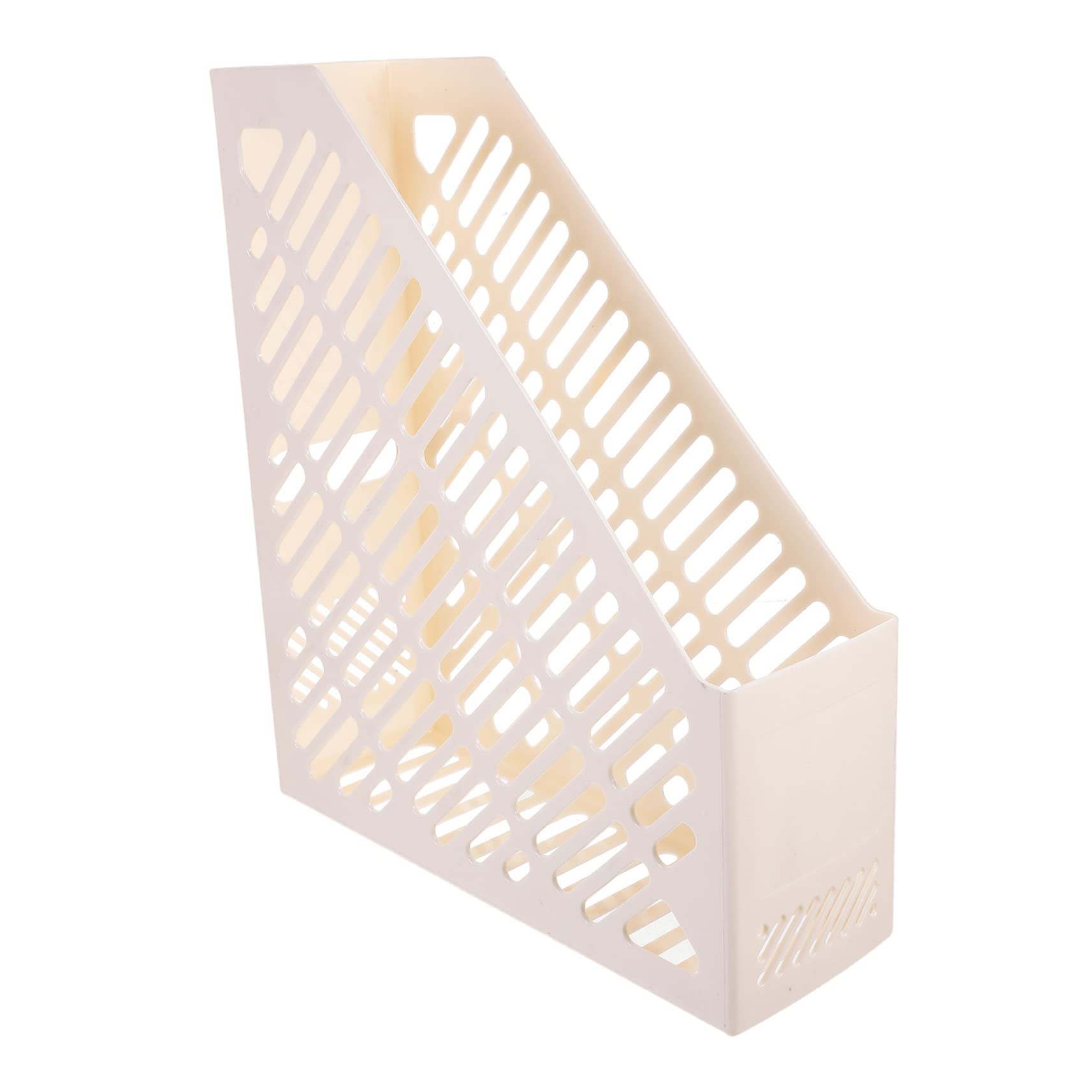 NAMOARLY File Folder Organizer Box Modern Desktop File Rack for Office Home School Material Magazine Holder for Documents Books and Stationery Storage