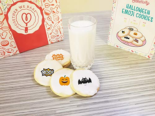 BAKETIVITY Kids Baking DIY Activity Kit - Bake Delicious HALLOWEEN COOKIES with Pre-Measured Ingredients – Best Gift Idea for Boys and Girls Ages 6-12 - Thumbnail 7