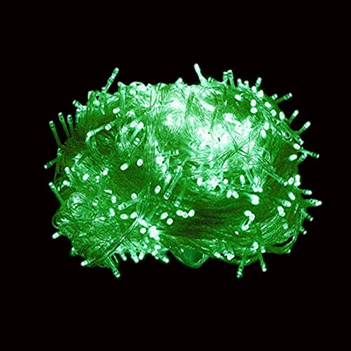 NOBRAND 50M/400 100M/600 LED Fairy LED String Light Outdoor Waterproof AC220V Holiday String Garland For Xmas Christmas Wedding Party (Emitting Color : Warm White, Wattage : 10M 100LED)