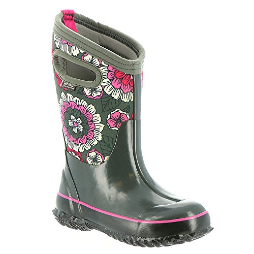 Image of BOGS unisex-child Classic High Waterproof Insulated Rubber Neoprene Rain BootSnow Boot