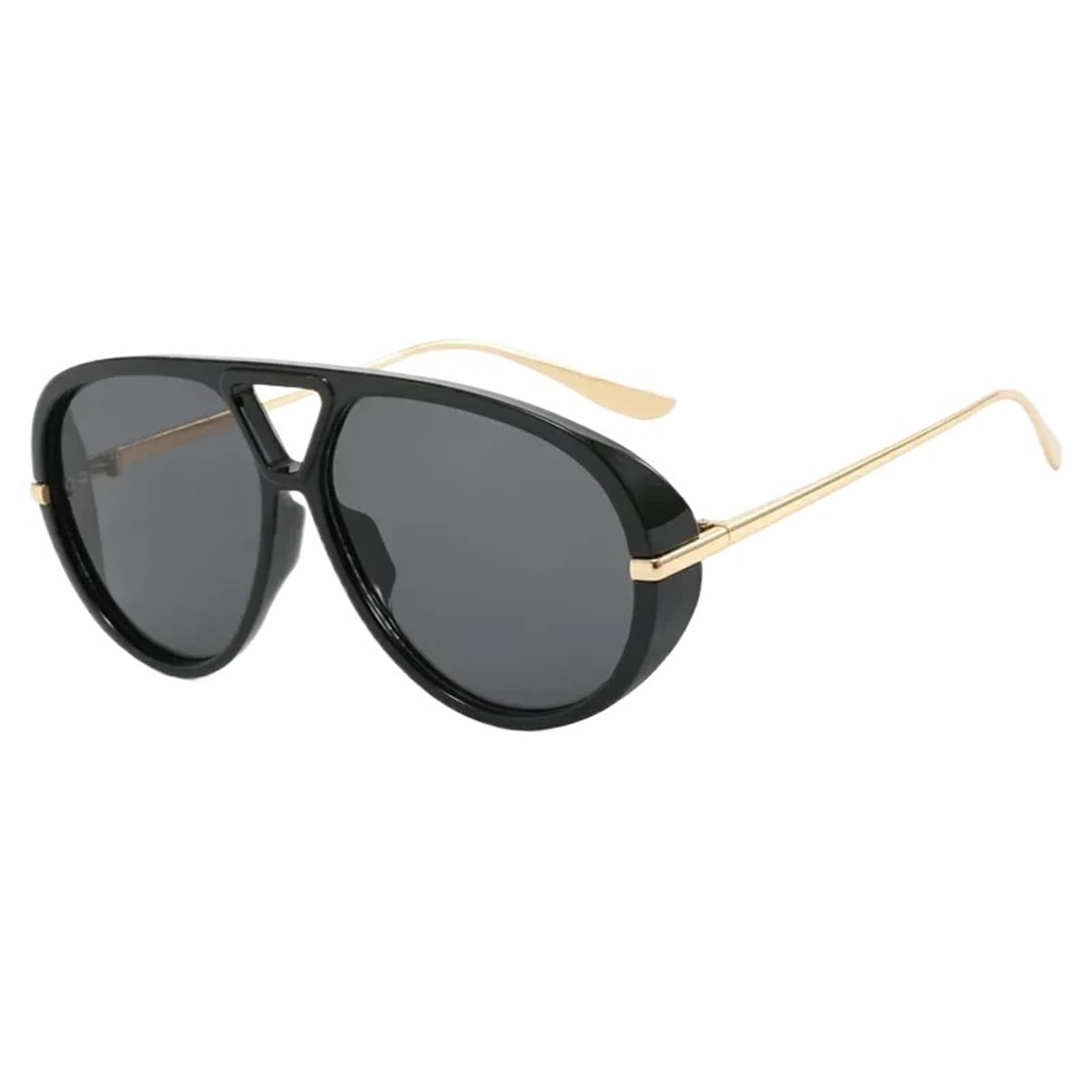 Sonnenbrille mit großem Rahmen