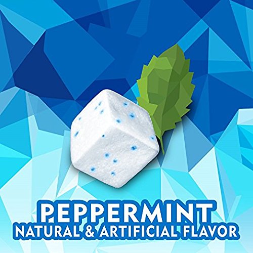 Ice Breakers Ice Cubes Sugar Free Peppermint Gum, 12 Pieces (Pack of 6)