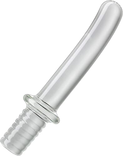 Varita de masturbación con consolador de cristal de cristal, masajeador de masturbación vaginal, tapón anal, palo de placer, estimulación del ano,