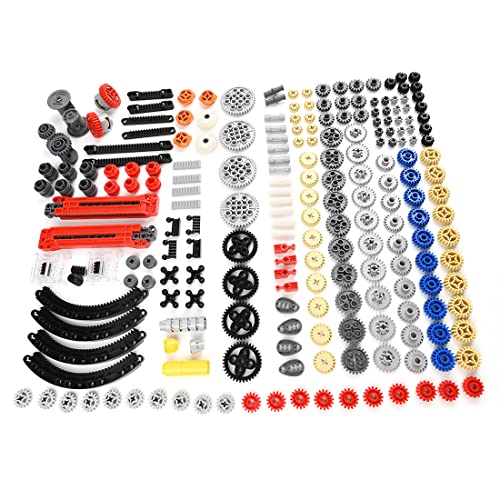 TRCS Technik Differential Getriebe Teile Ersatzteile Set 244 Teile Steine Klemmbausteine Kompatibel mit Lego Technic