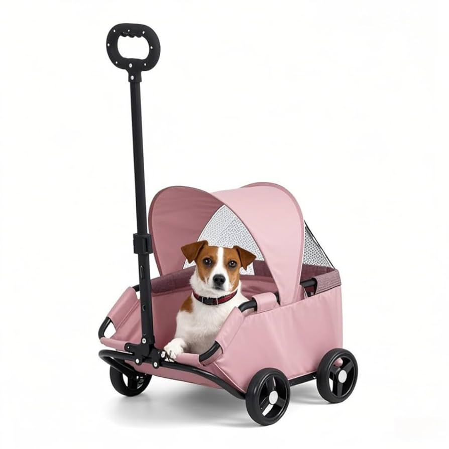軽量ペット用ベビーカー 折りたたみ可能 71Dlp-nnNGL.jpg