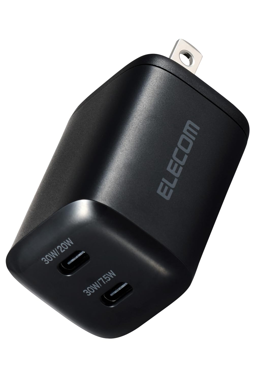 エレコム 充電器 30W Type-C 2ポート USB PD対応 スイング式プ…