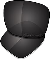 Saucer Premium Polarized Replacement Lenses for Oakley Holbrook OO9102 - UV400, Anti-Scratch, Impact-Resistant & Crystal Clarity