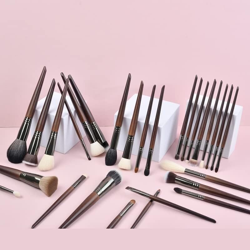 Set di Pennelli per Il Trucco Professionale, Strumenti per Cosmetici, Kit di Pennelli per Il Trucco, Set di Fondotinta Sintetici E Correttore,D-20pcs
