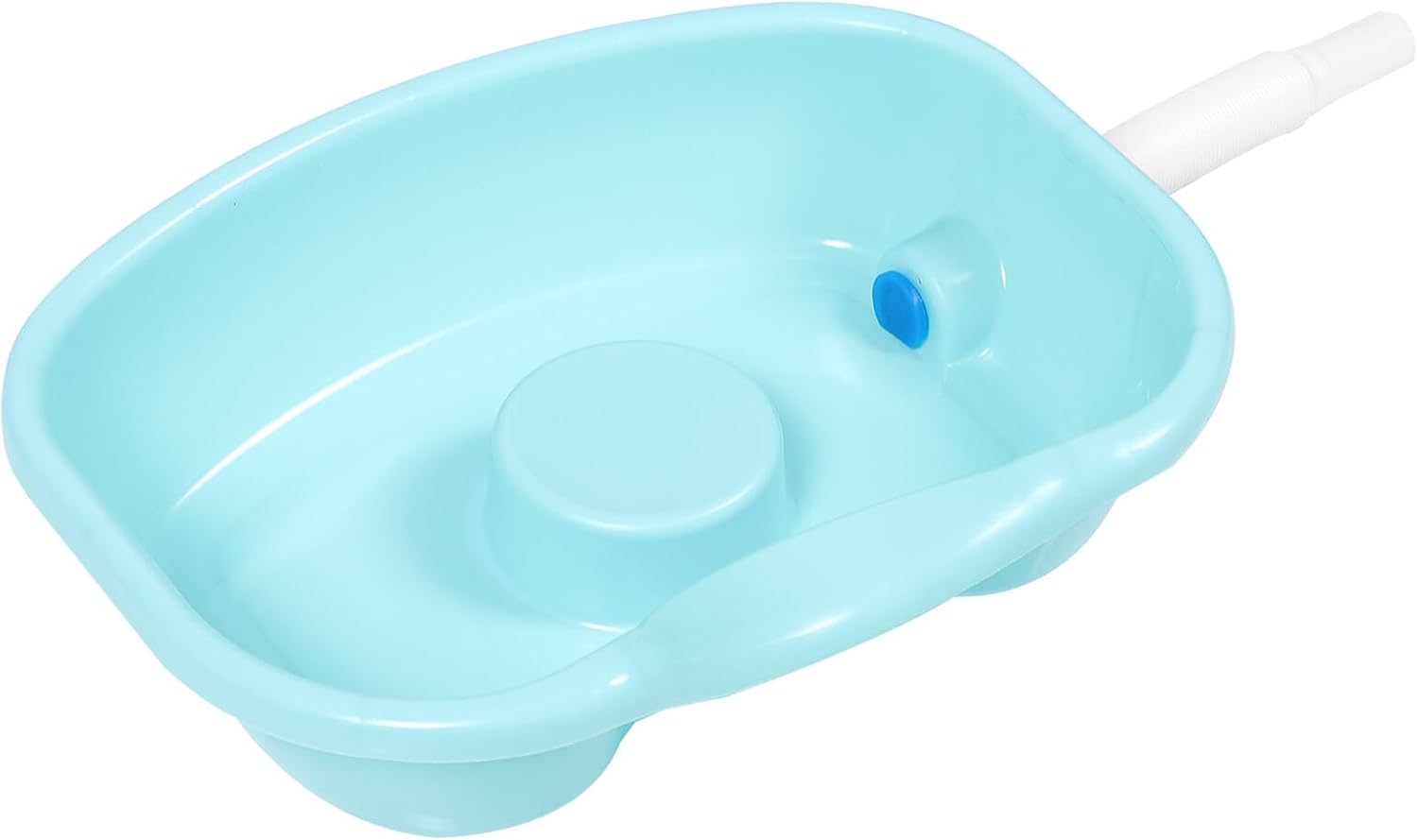 NOLITOY Portable Hair Washing Basin for Bedridden Patients Ergonomic Curved Neck Shampoo Bowl for Elderly Pregnant Women Post-surgery Care at Home