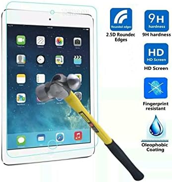 MENZO Screen Protector for iPad 2 3 4, [9H Hardness] [Crystal Clear] [Scratch-Resistant] Premium Tempered Glass Screen Protector for iPad 2 3 4 Gen 9.7 inch Tablet