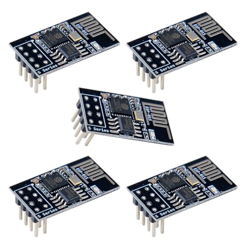 DIYmall 5 unids ESP8266 ESP 01S WiFi serie transceptor módulo 4 MB flash 3.3 V Internet de las cosas WiFi módulo tablero para Arduino