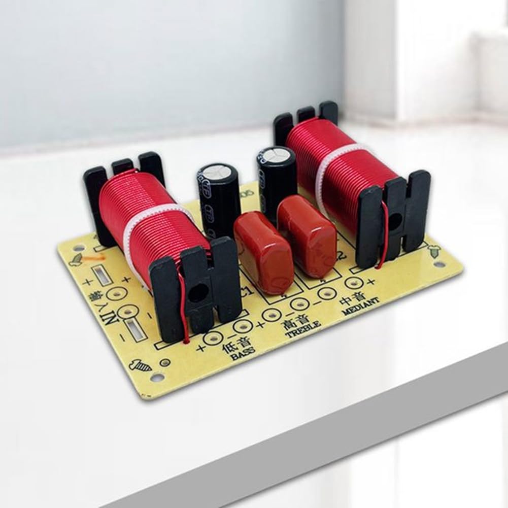 Modulo Filtro Crossover HiFi da 150 W Divisore di Frequenza per Altoparlanti A 3 Vie per Altoparlanti Domestici DIY Alti