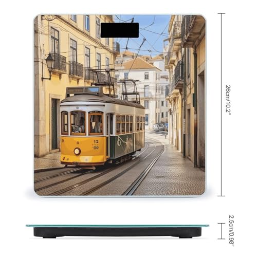 Báscula Digital Lisboa para Peso Corporal 400lb miniatura 2