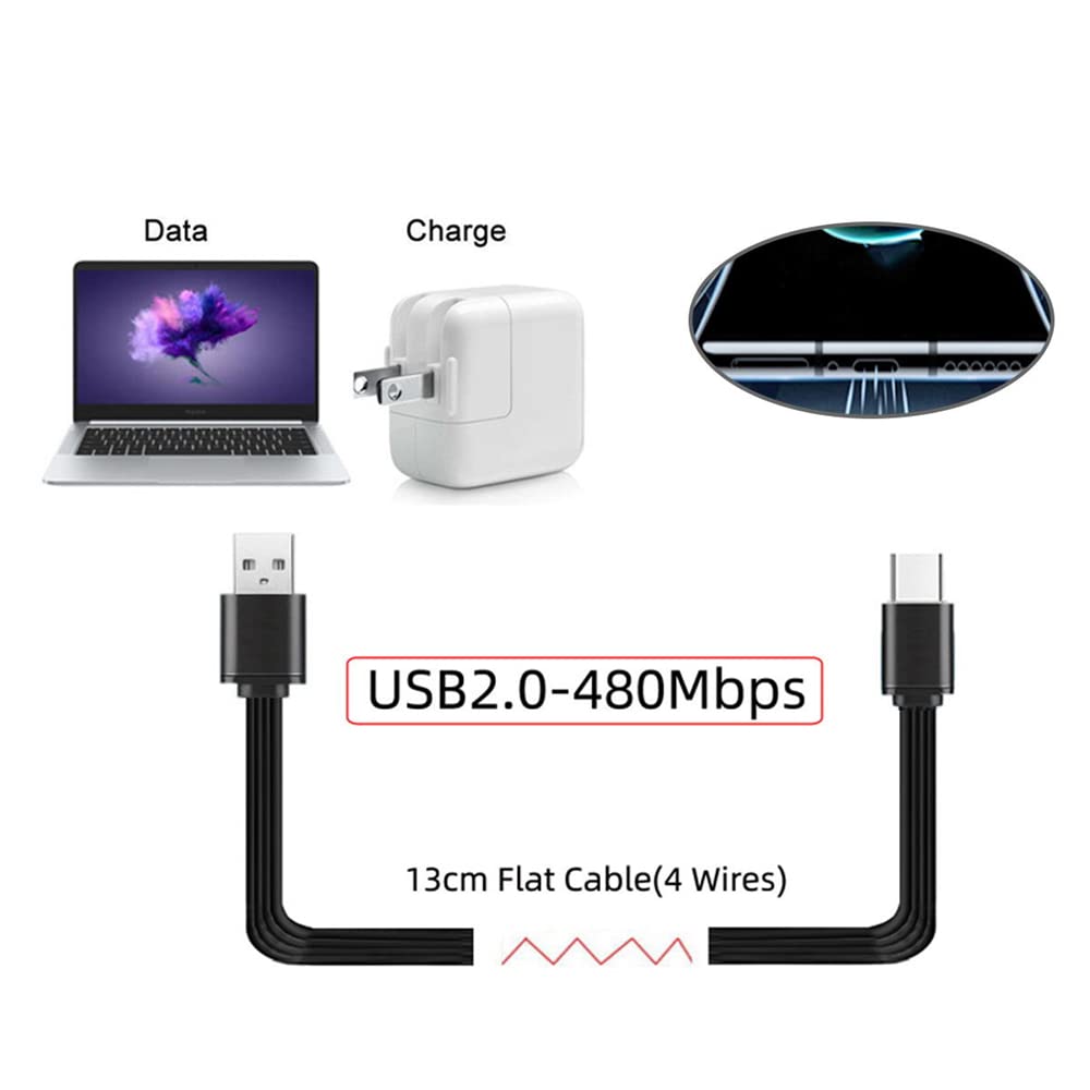USB Type-C to USB 2.0 A-Male Cable - 3ft