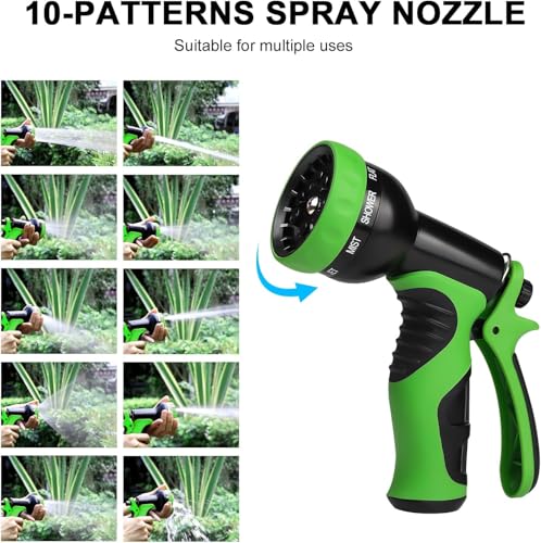 Expandable-Garden-Hose-Up-to-50ft-Upgraded-Lightweight-Gardening-Flexible-Hose-Pipe-34-Solid-Brass-Fittings-22X-Expanding-Flexible-Latex-Water-Hose-with-Spray-Nozzle-Black