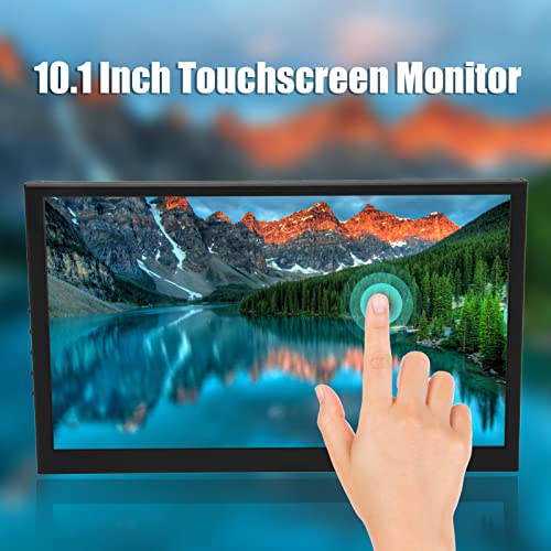 Naroote Zweiter Laptop-Bildschirm, Tragbarer, Professioneller 10,1-Zoll-Touchscreen-Monitor mit Integrierten Dual-Lautsprechern für das Büro – Bild 4
