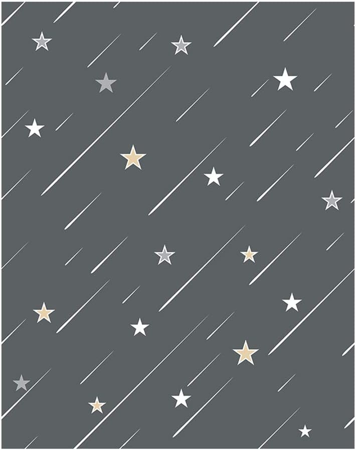 2 Pack Shelf Liners Beige Meteor Shower Self-Adhesive Countertops Protective Papers Line Study Desks Storage Chests 17.7 Inch Wide