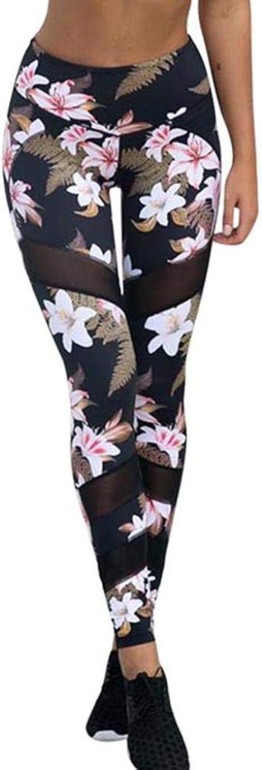 Pantalon De Yoga pour Femme Maillot De Sport Leggings Pantalon Basic De