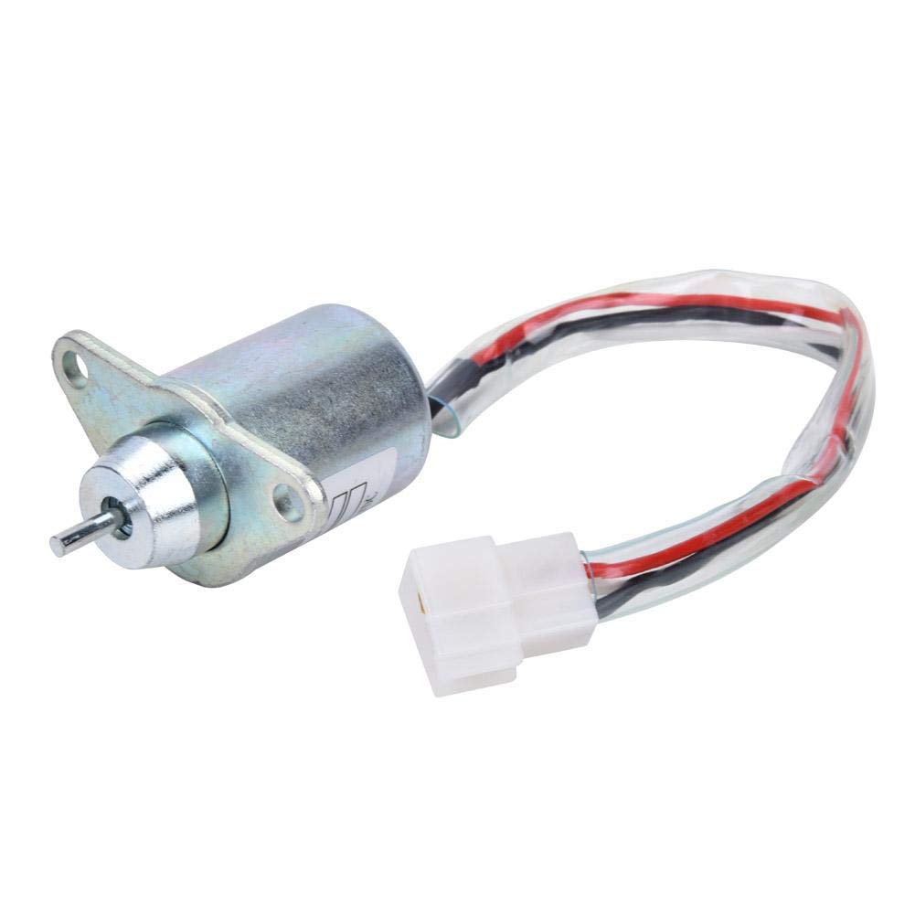 1503ES-12S5SUC5S 12 V Válvula solenoide de apagado de corte, Accesorios de excavadora de aptos para la válvula solenoide de cierre