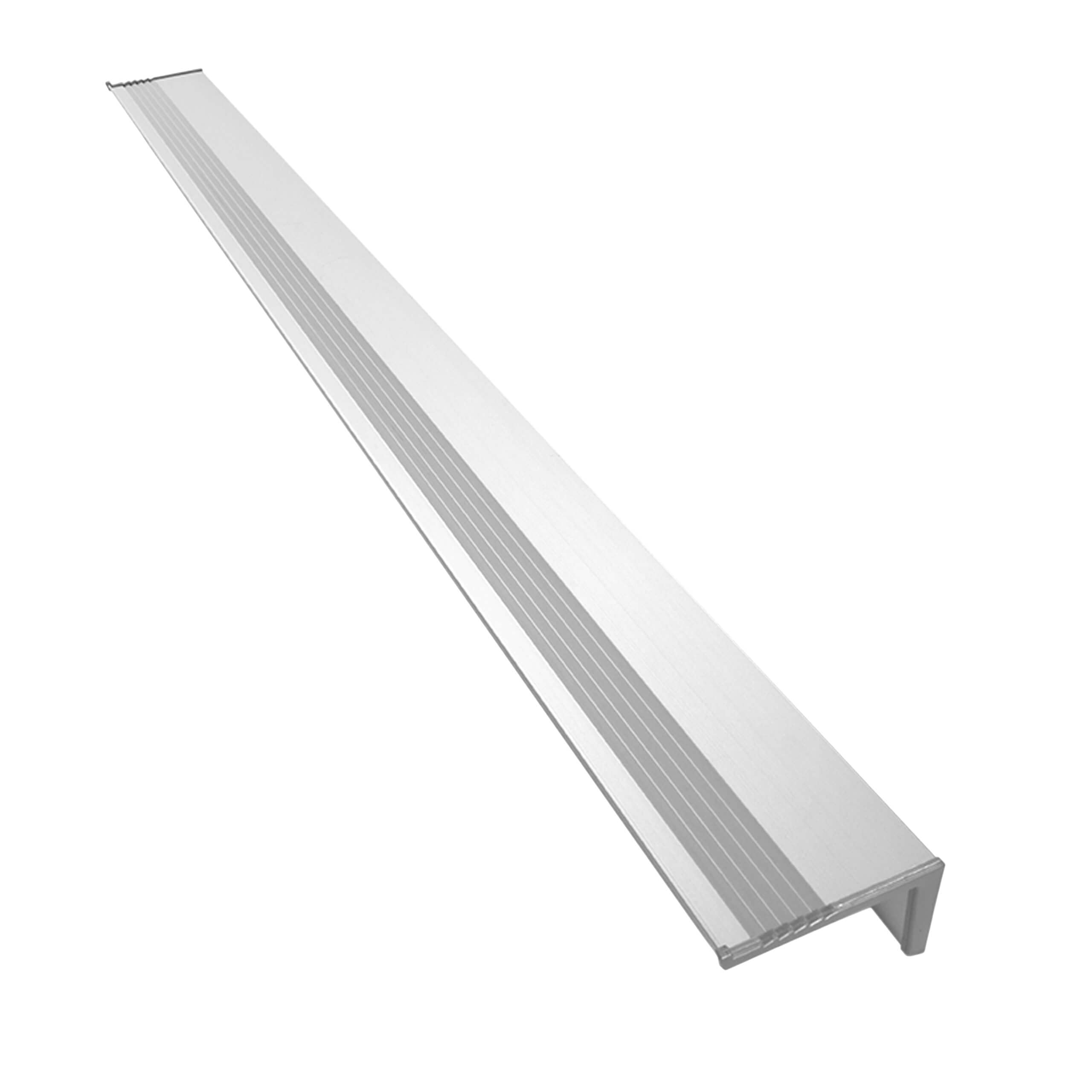 nielsen Designboard aus Aluminium 90 cm, Silber matt, Regal, Ablage, Schweberegal für Wohnzimmer, Küche, Flur, Schlafzimmer, Badezimmer inkl. Montagematerial