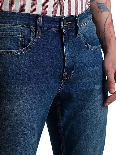 Image of Jack & Jones Men's Slim Fit Jeans | Low Rise | Jeans for Men