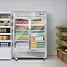 JINSONG Commercial Beverage Fridge Display Refrigerator, 54