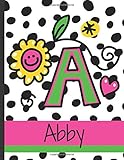 Abby: Gorgeous Personalized Named Story Writing Books for Little Girls Aged 3-11 for Writing Practice and Drawing