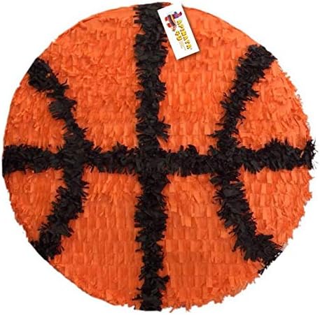 2-D Basketball Pinata 16" Basketball Party Favor