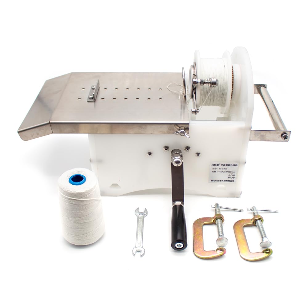 Jieotwice Hand Sausage Linker Knot Tying Machine Commercial Stainless Steel Manual Hand-Rolling Sausage Tying & Knotting Machine