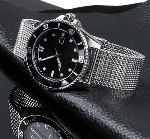 Correa de reloj de acero inoxidable para su rutina diaria y eventos formales 6