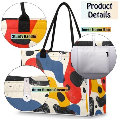 Graffiti Art Tote Bag for Women Large Beach Bag Reusable Tote Bags for Work Travel Beach Shopping4