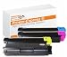 Produktbild 4x Printer-Express XL Toner Multipack ersetzt TK-590K, TK-590BK, TK-590C, TK-590CY, TK-590M, TK-590MA, TK-590Y, TK-590YE TK590 für Kyocera Mita FS-C2026 FS-C2126 FS-C2526 FS-C2626 FS-C5250 / FS-C 2026 2126 2526 2626 5250 MFP Plus DN Drucker