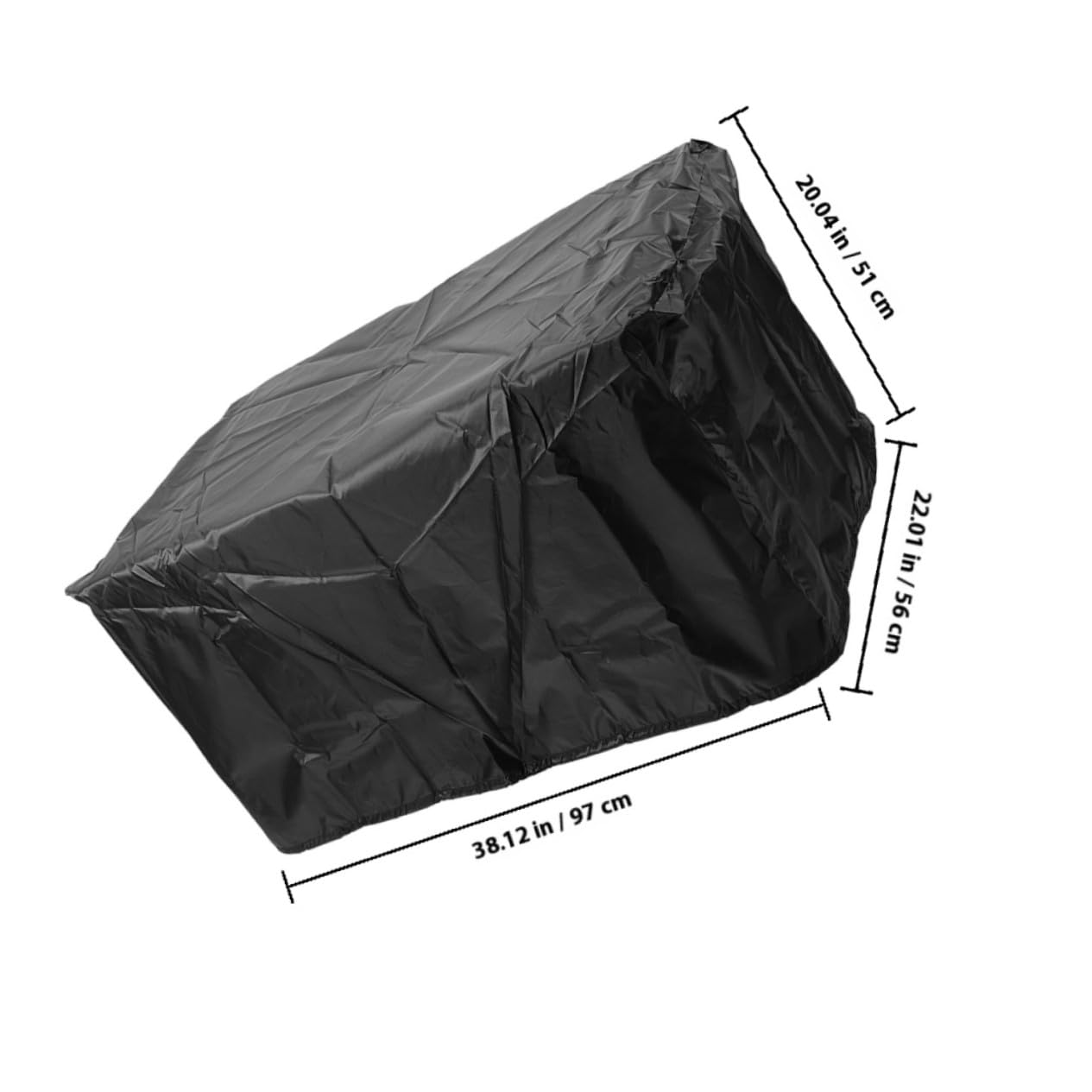 BESTonZON Housse de Protection Imperméable pour Wagon Pliant Oxford Résistante Soleil Pluie Pliable et Portable pour Camping Jardin et Trolley Protection Anti-poussière