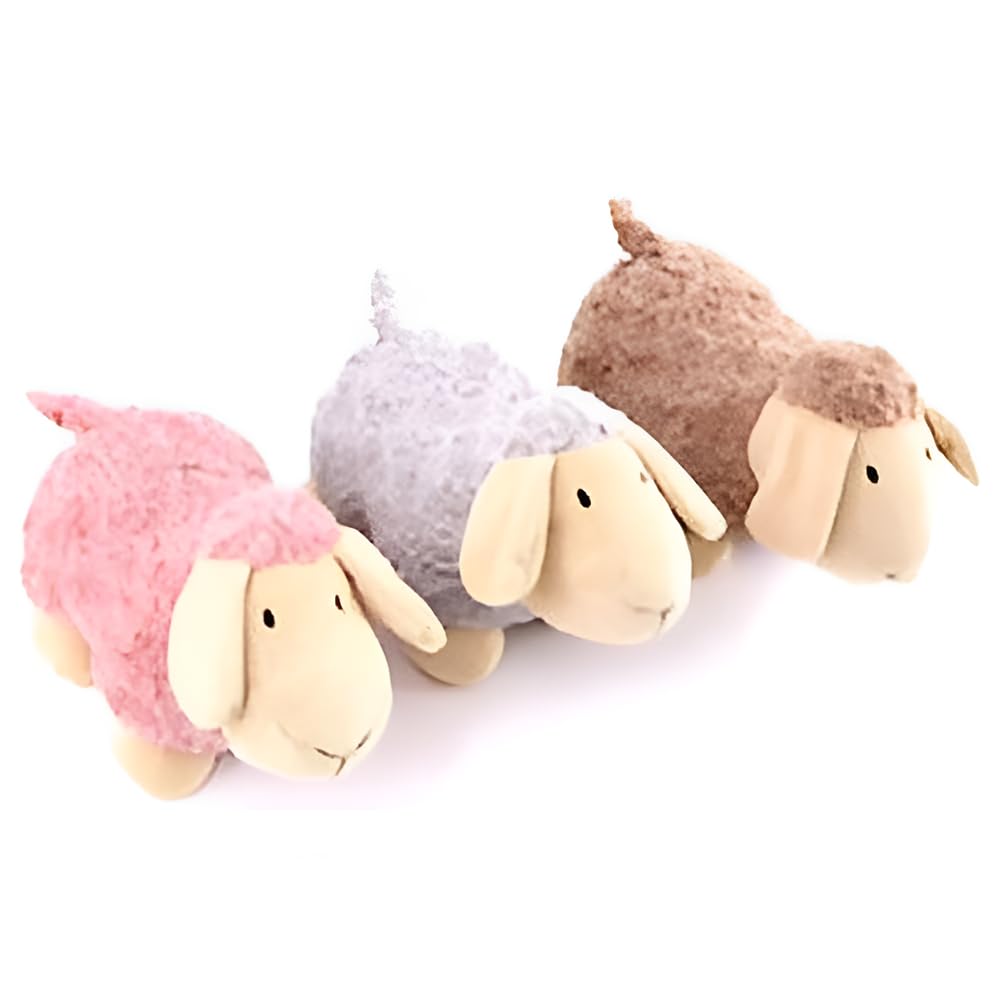 Door Wedge Stoppers Stop Animal Indoor for All Type of Surfaces Floor Anti Skid & Heavy Duty - Sheep Doorstop | Any Random Color Will Deliver (Assorted)