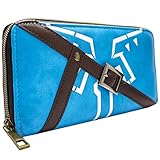 100% nouveau produit emballé Legend of Zelda Breath of The Wild Faire valoir Bleu Portefeuille