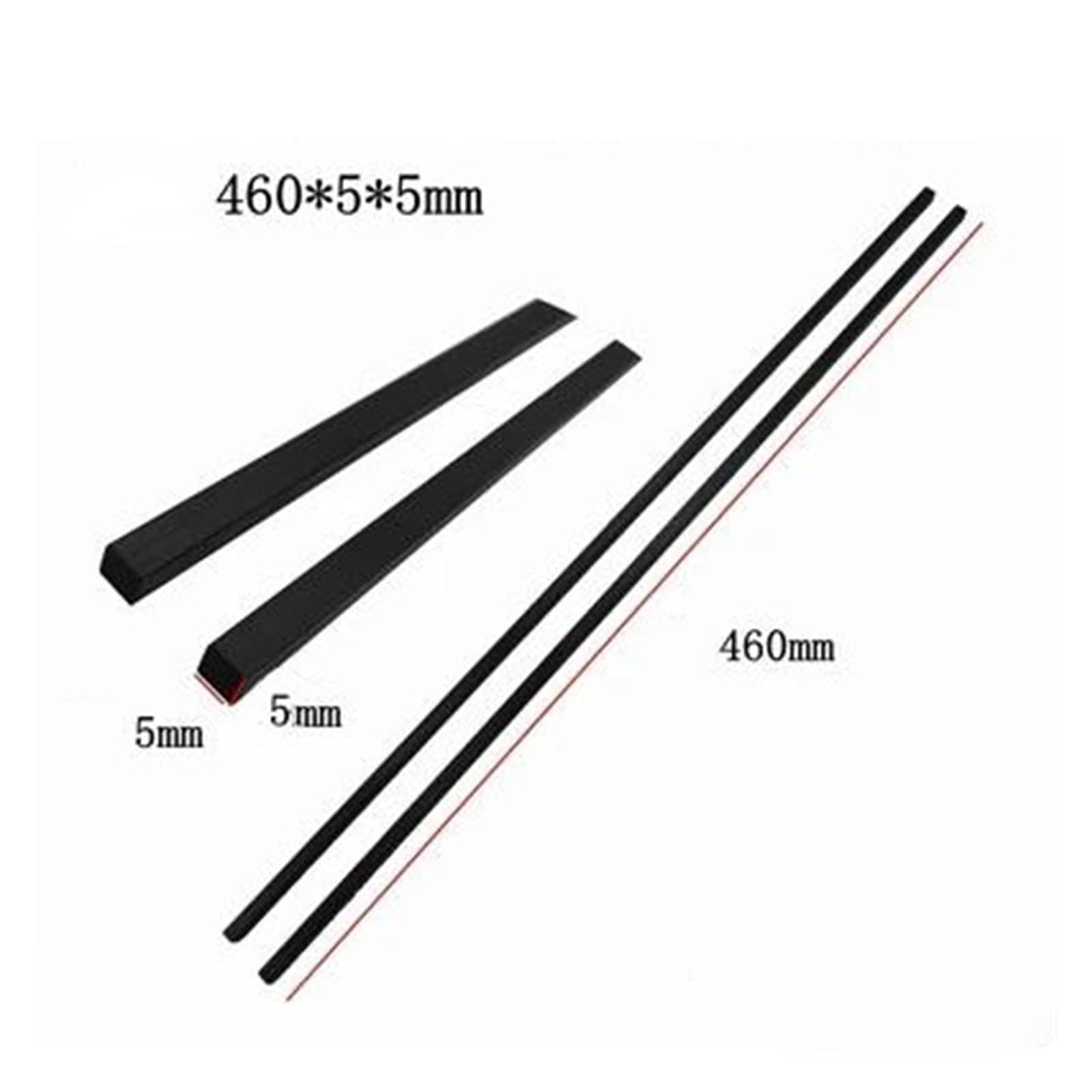 Zestaw 2 X 460 Mm Narzędzi Do Wykonywania Prętów Wzmacniających Gryf Gitary Basowej Z Włókna Węglowego Profesjonalne Narzędzia Do Naprawy Gitar(2)