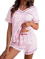 Light Pink- Red Heart